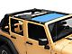 RedRock Mesh Sun Shade; Front; Blue (07-18 Jeep Wrangler JK)
