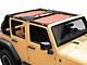 RedRock Mesh Sun Shade; Front and Rear; Red (07-18 Jeep Wrangler JK 4-Door)