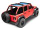 RedRock Mesh Sun Shade; Front and Rear; Blue (18-24 Jeep Wrangler JL 4-Door)