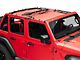 RedRock Mesh Sun Shade; Front and Rear; Red (18-24 Jeep Wrangler JL 4-Door)