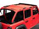 RedRock Full Length Mesh Sun Shade; Red (18-24 Jeep Wrangler JL)