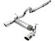 AFE Rebel Series 2.50-Inch Cat-Back Exhaust System with Polished Tips (18-24 2.0L Jeep Wrangler JL)