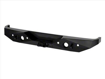 ICON Impact Off-Road Armor PRO Series 2 Rear Bumper with Hitch (18-23 Jeep Wrangler JL)