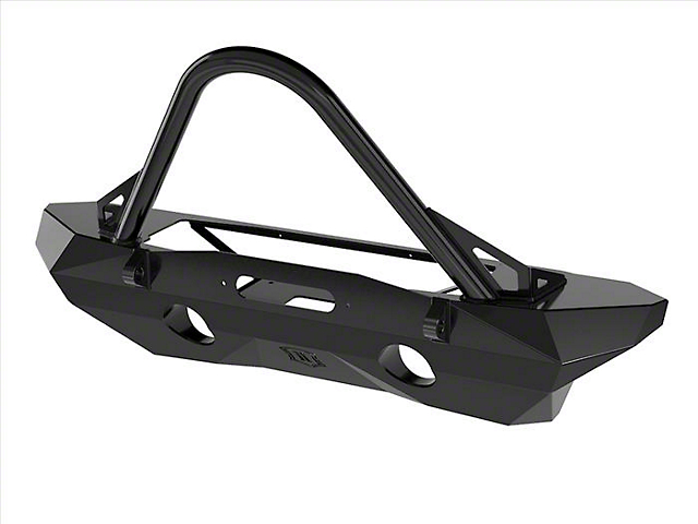 ICON Impact Off-Road Armor PRO Series Mid-Width Recessed Winch Front Bumper with Stinger (07-18 Jeep Wrangler JK)