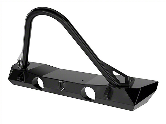 ICON Impact Off-Road Armor PRO Series Winch Front Bumper with Stinger (07-18 Jeep Wrangler JK)