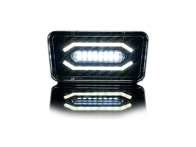 LED License Plate Illumination Kit; White (18-23 Jeep Wrangler JL)