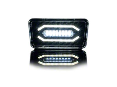 LED License Plate Illumination Kit; White (18-24 Jeep Wrangler JL)