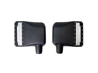 Side Mirror LED Auxiliary Lamp and Turn Signal Lights (07-15 Jeep Wrangler JK)