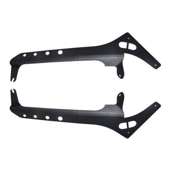 50-Inch Straight Light Bar Roof Mounting Brackets (18-23 Jeep Wrangler JL, Excluding 4xe)