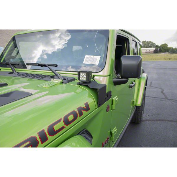 Custom Pillar Mounting Brackets (20-23 Jeep Gladiator JT, Excluding Mojave)