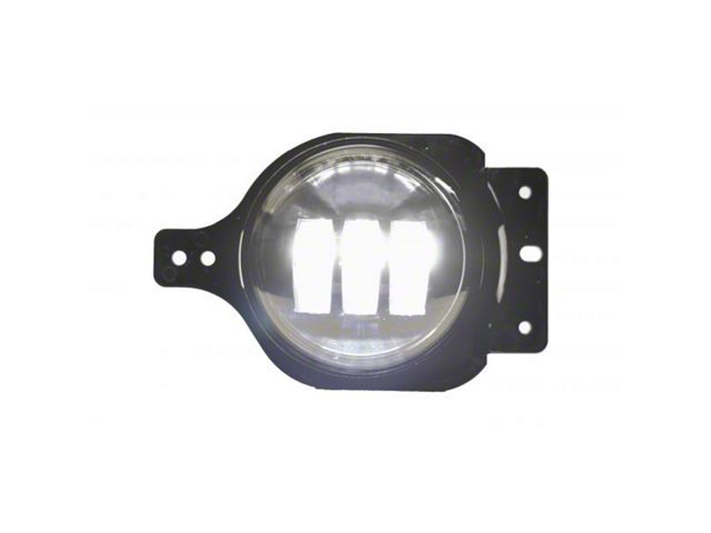 Direct Fit LED Blacked Out Fog Lights (18-24 Jeep Wrangler JL Sport)