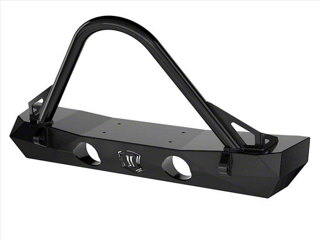 ICON Impact Off-Road Armor PRO Series Front Bumper with Stinger (18-24 Jeep Wrangler JL)