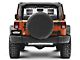 Smittybilt Spare Tire Cover; Black; 30 to 32-Inch Tire Cover (66-18 Jeep CJ5, CJ7, Wrangler YJ, TJ & JK)