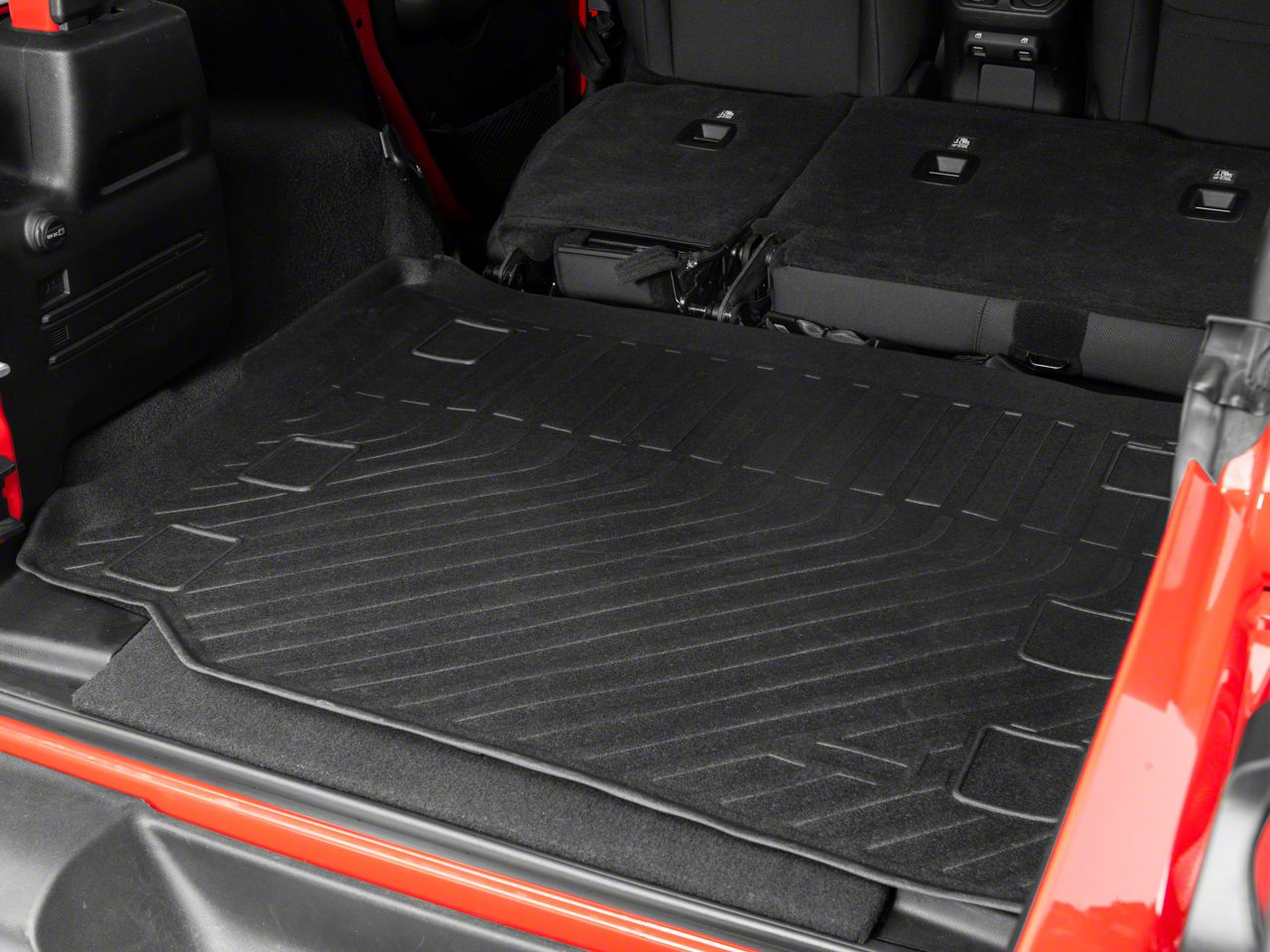 TruShield Jeep Wrangler Precision Molded Cargo Liner; Black J156989JL