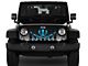 Grille Insert; Ahoy Matey Oasis Blue Pirate Flag (97-06 Jeep Wrangler TJ)