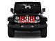 Grille Insert; Ahoy Matey Pirate Flag Red (20-24 Jeep Gladiator JT)