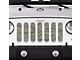 Grille Insert; Air Force Tiger Stripe (87-95 Jeep Wrangler YJ)