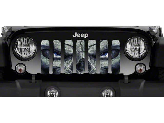 Grille Insert; Always Watching Blue Eyes (20-24 Jeep Gladiator JT)