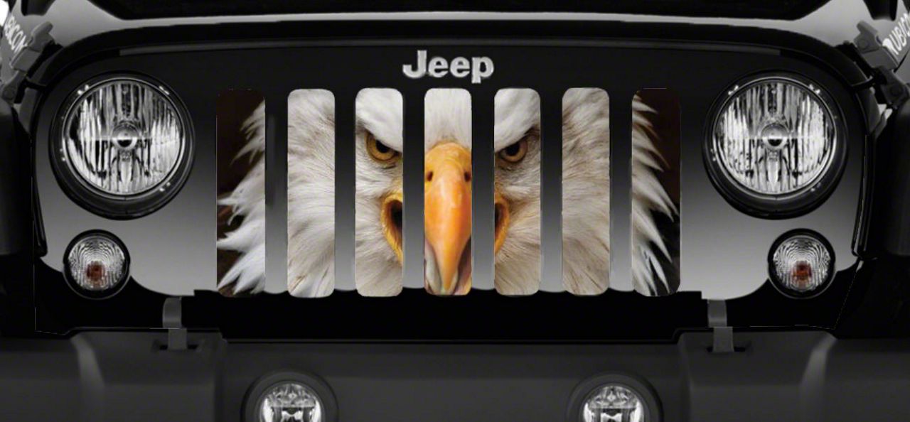 Grille Insert; American Eagle (20-23 Jeep Gladiator JT)