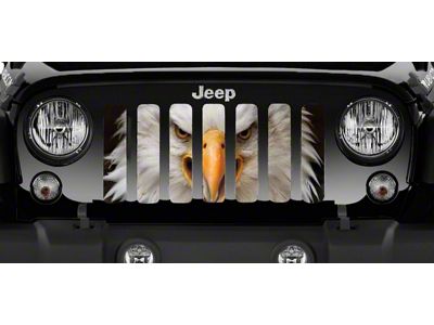 Grille Insert; American Eagle (07-18 Jeep Wrangler JK)