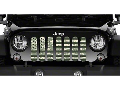 Black Grille Inserts for Jeep Wrangler YJ 1987-1995   Rough Trail RT26031 
