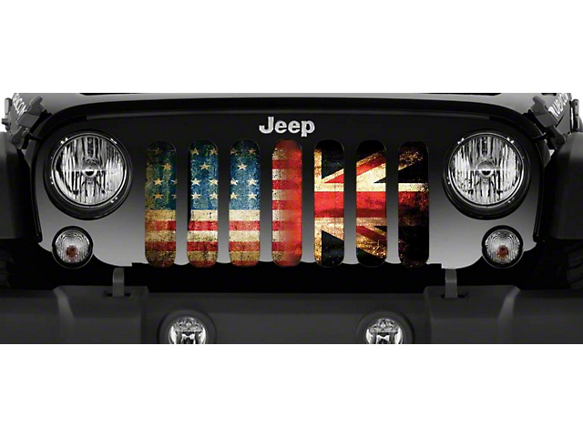 Grille Insert; American Majesty (76-86 Jeep CJ5 & CJ7)