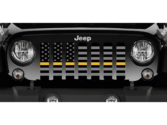 Grille Insert; American Tactical Gold Line (20-23 Jeep Gladiator JT)