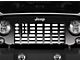 Grille Insert; Ammo Flag Black and White (20-24 Jeep Gladiator JT)