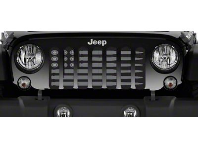 Grille Insert; Ammo Flag Tactical (20-24 Jeep Gladiator JT)