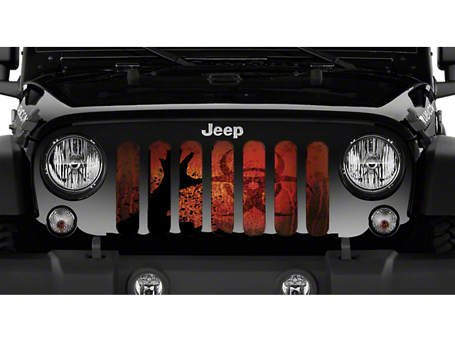 Grille Insert; Apocalypse (20-23 Jeep Gladiator JT)