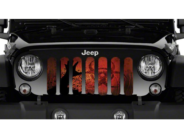Grille Insert; Apocalypse (20-24 Jeep Gladiator JT)