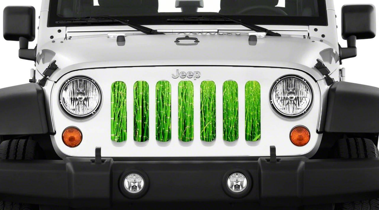Grille Insert; Bamboo Forrest (76-86 Jeep CJ5 & CJ7)