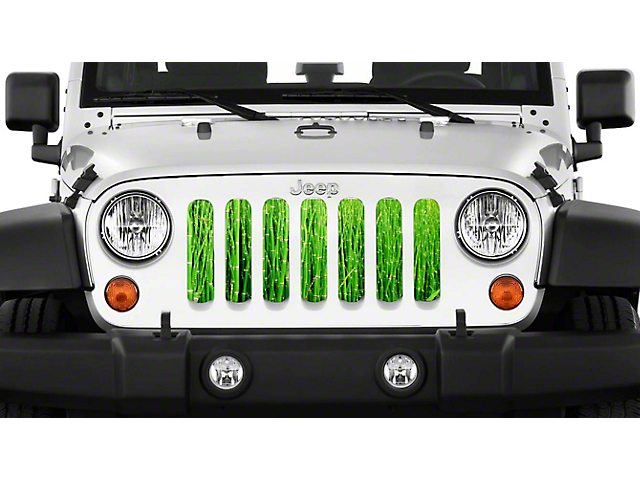 Grille Insert; Bamboo Forrest (87-95 Jeep Wrangler YJ)