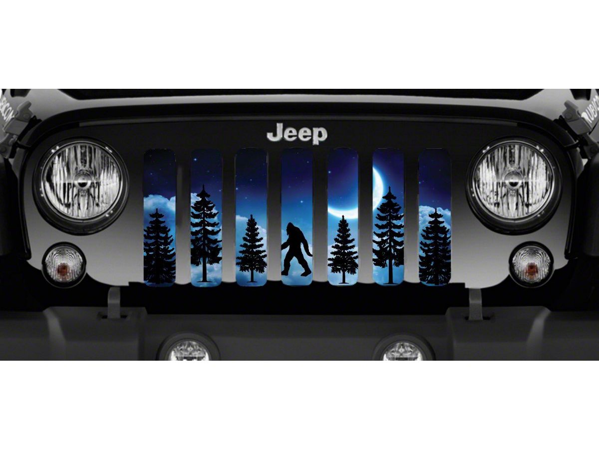 Jeep Wrangler Grille Insert; BigFoot Dreamland Moon (07-18 Jeep Wrangler JK)  - Free Shipping