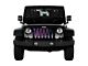Grille Insert; Biohazard Glow Purple (76-86 Jeep CJ5 & CJ7)