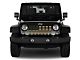 Grille Insert; Black and Gold American Flag (97-06 Jeep Wrangler TJ)