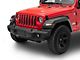 Grille Insert; Black and Silver Fleck (18-24 Jeep Wrangler JL w/o TrailCam)