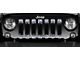 Grille Insert; Black and Silver Fleck (97-06 Jeep Wrangler TJ)