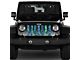 Grille Insert; Blue and Green Mermaid Scales (07-18 Jeep Wrangler JK)