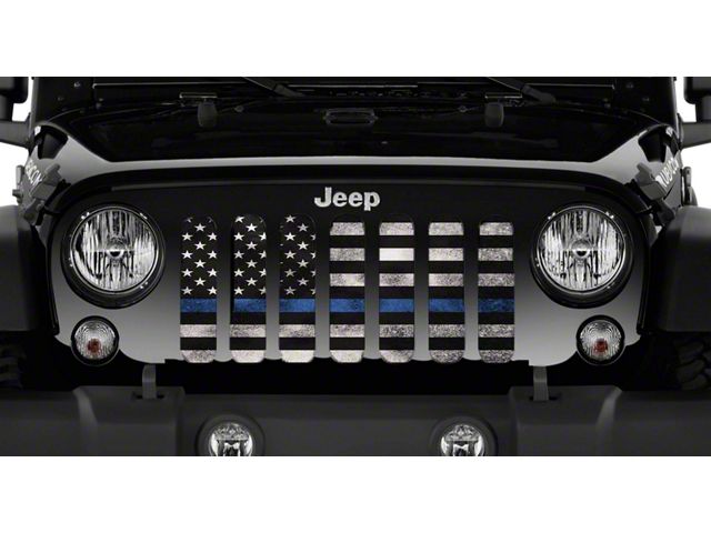Grille Insert; Blue Steel (20-24 Jeep Gladiator JT)