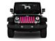 Grille Insert; Bright Pink Fleck (20-24 Jeep Gladiator JT)
