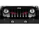 Grille Insert; Chaos Pink Eyes (18-24 Jeep Wrangler JL w/o TrailCam)