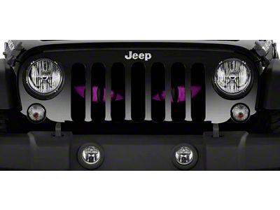 Grille Insert; Chaos Purple Eyes (76-86 Jeep CJ5 & CJ7)