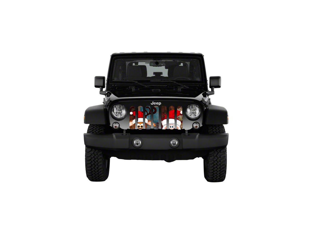 Jeep Wrangler Grille Insert; Christmas Eve (07-18 Jeep Wrangler JK) - Free  Shipping