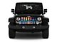 Grille Insert; Colorful Beach (87-95 Jeep Wrangler YJ)