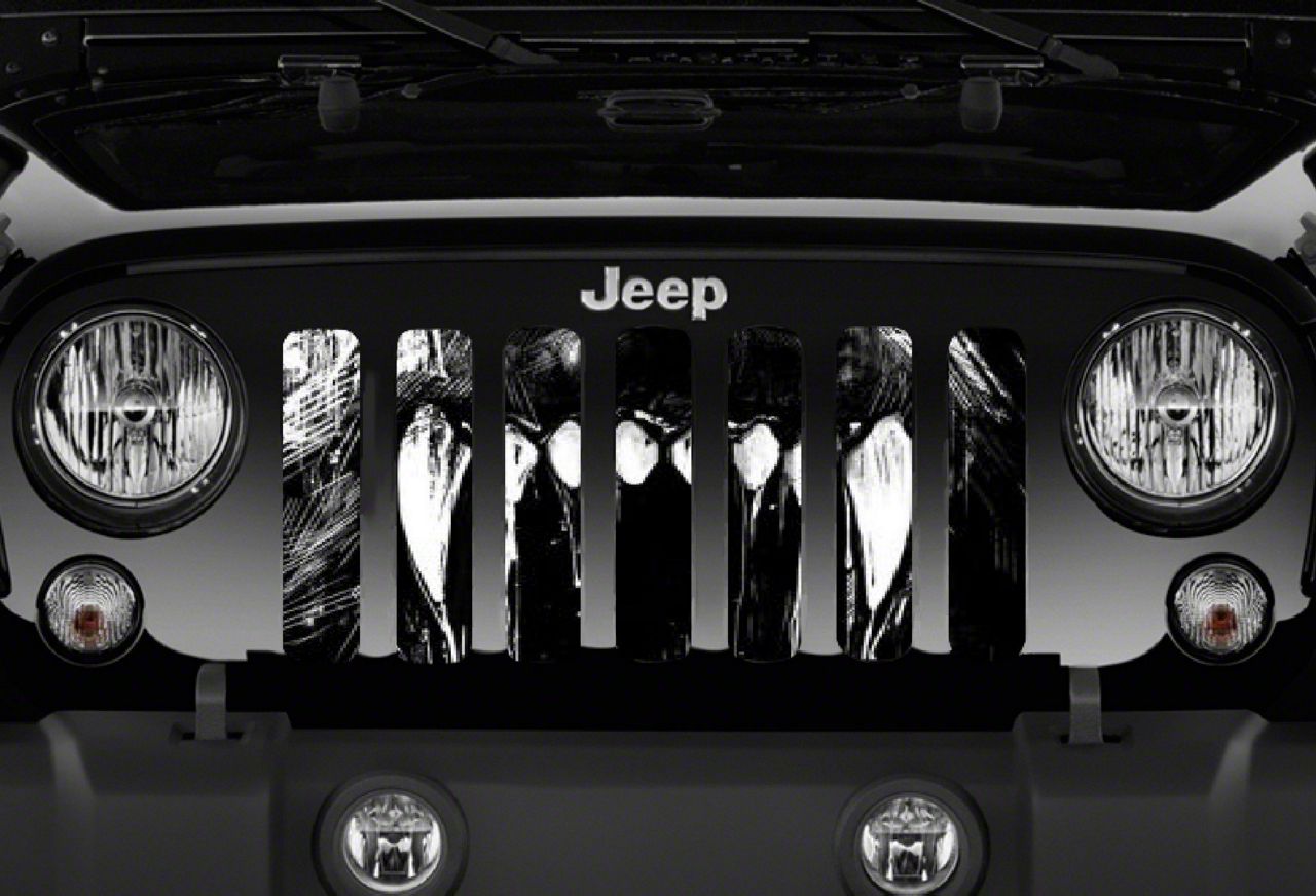 Grille Insert; Fangs (97-06 Jeep Wrangler TJ)