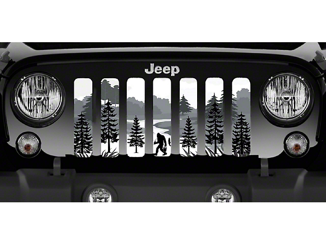 Grille Insert; FisherFoot Bigfoot (97-06 Jeep Wrangler TJ)