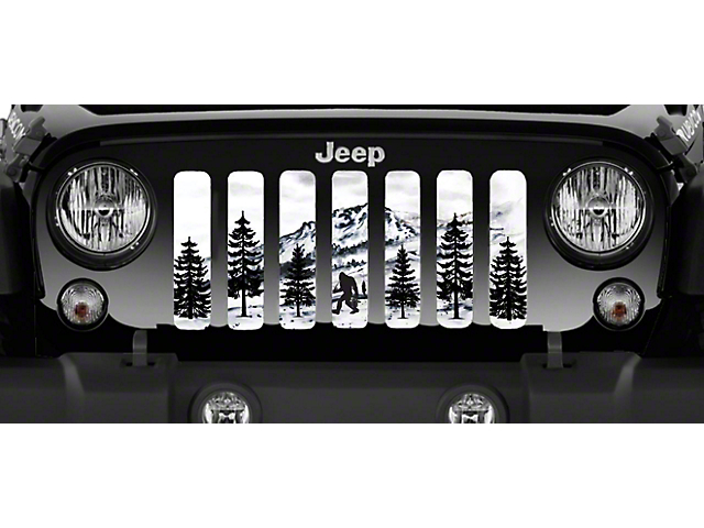 Grille Insert; FisherFoot Colorado Bigfoot (18-23 Jeep Wrangler JL w/o TrailCam)