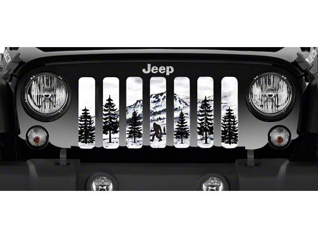 Grille Insert; FisherFoot Colorado Bigfoot (18-24 Jeep Wrangler JL w/o TrailCam)