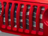 Grille Insert; Freedom American Flag (18-23 Jeep Wrangler JL w/o TrailCam)